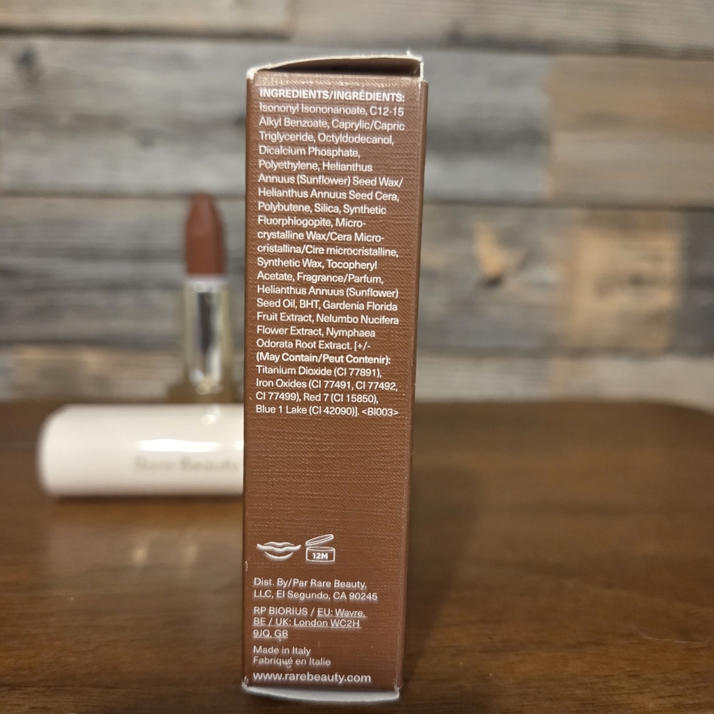 Rare Beauty- Kind Words Matte Lipstick Wise - Warm Brown Nude - Picture 10 of 13